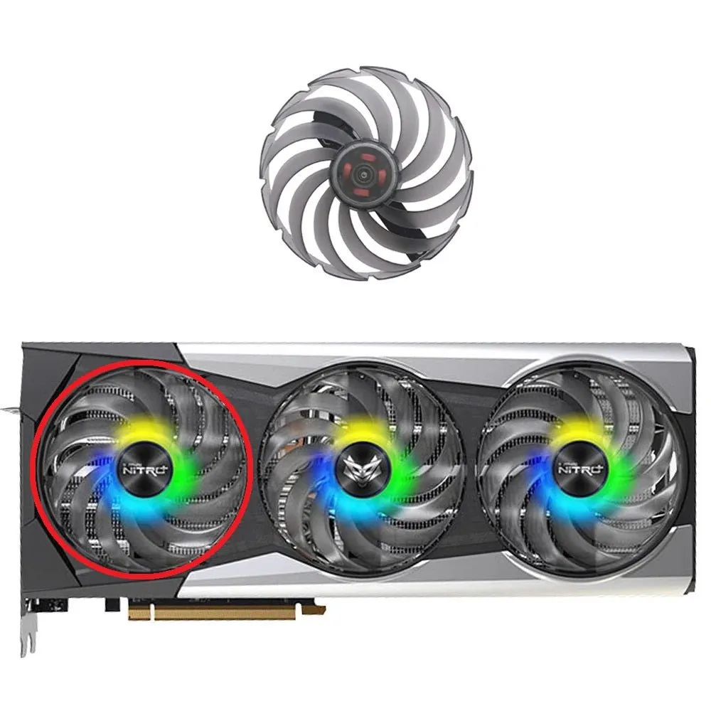 SAPPHIRE NITRO  AMD Radeon RX 6800 and 6900 XT SE GPU Fan Replacement