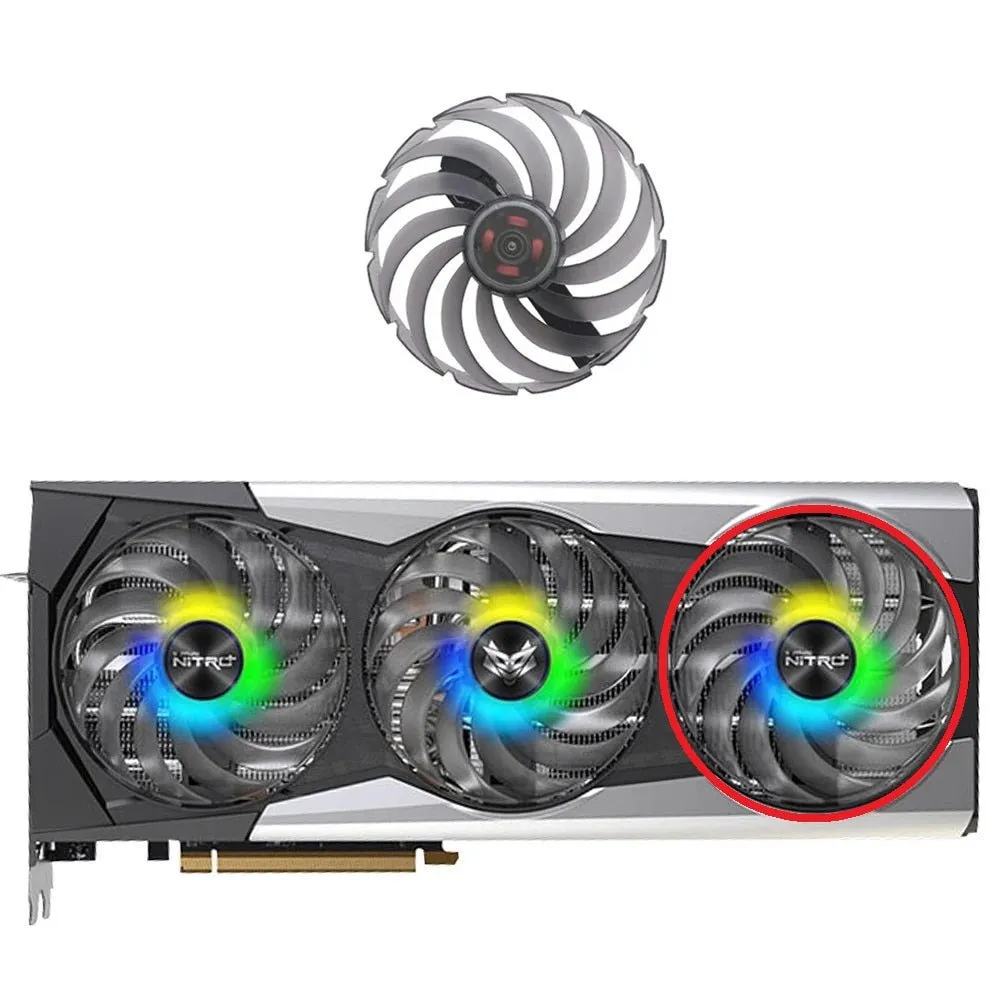 SAPPHIRE NITRO  AMD Radeon RX 6800 and 6900 XT SE GPU Fan Replacement