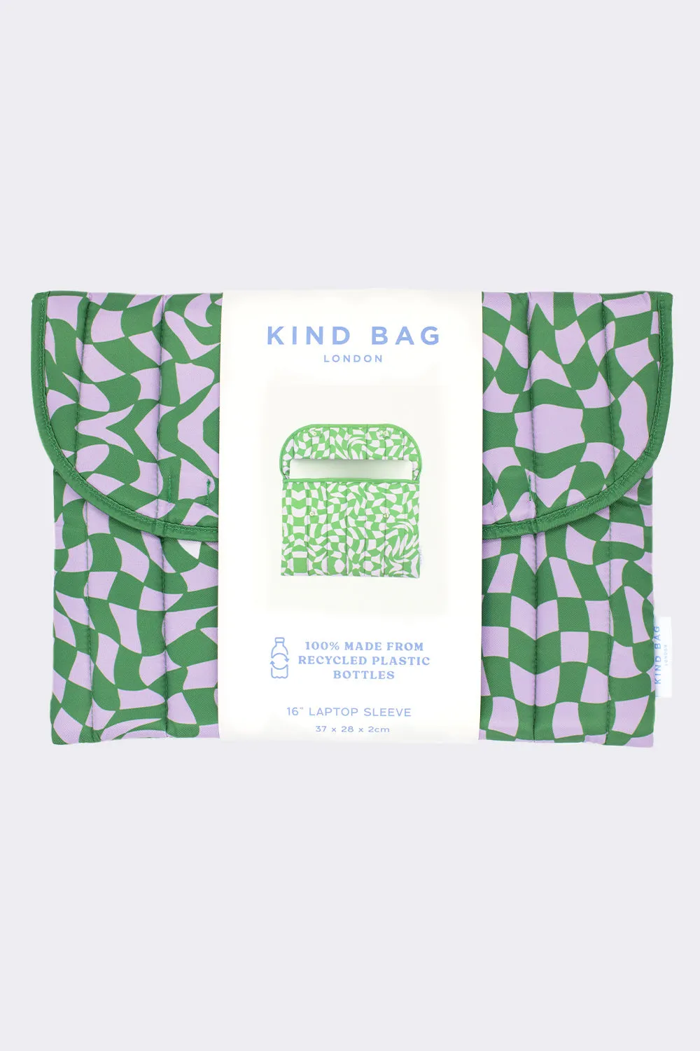 Wavy Check | 16 Inch Laptop Sleeve