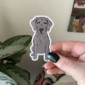 Weimaraner #7 Sticker