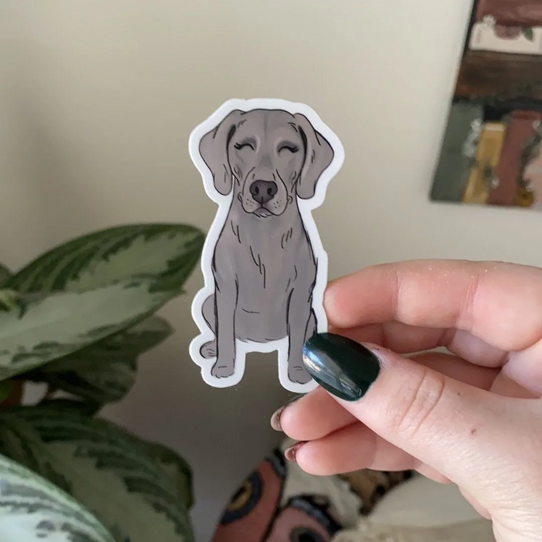 Weimaraner #7 Sticker