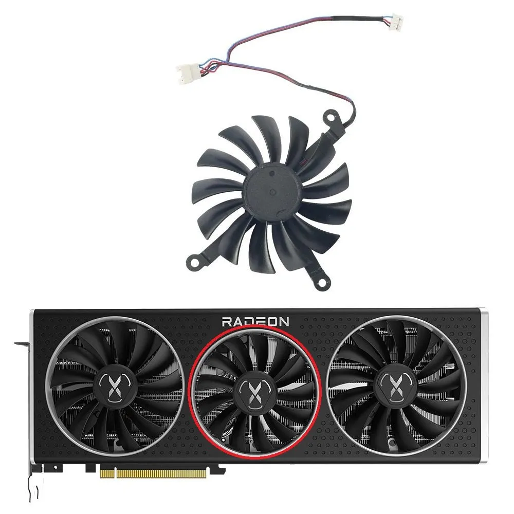 XFX Speedster QICK / MERC 319 RX 6800, 6800XT Gaming Fan Replacement