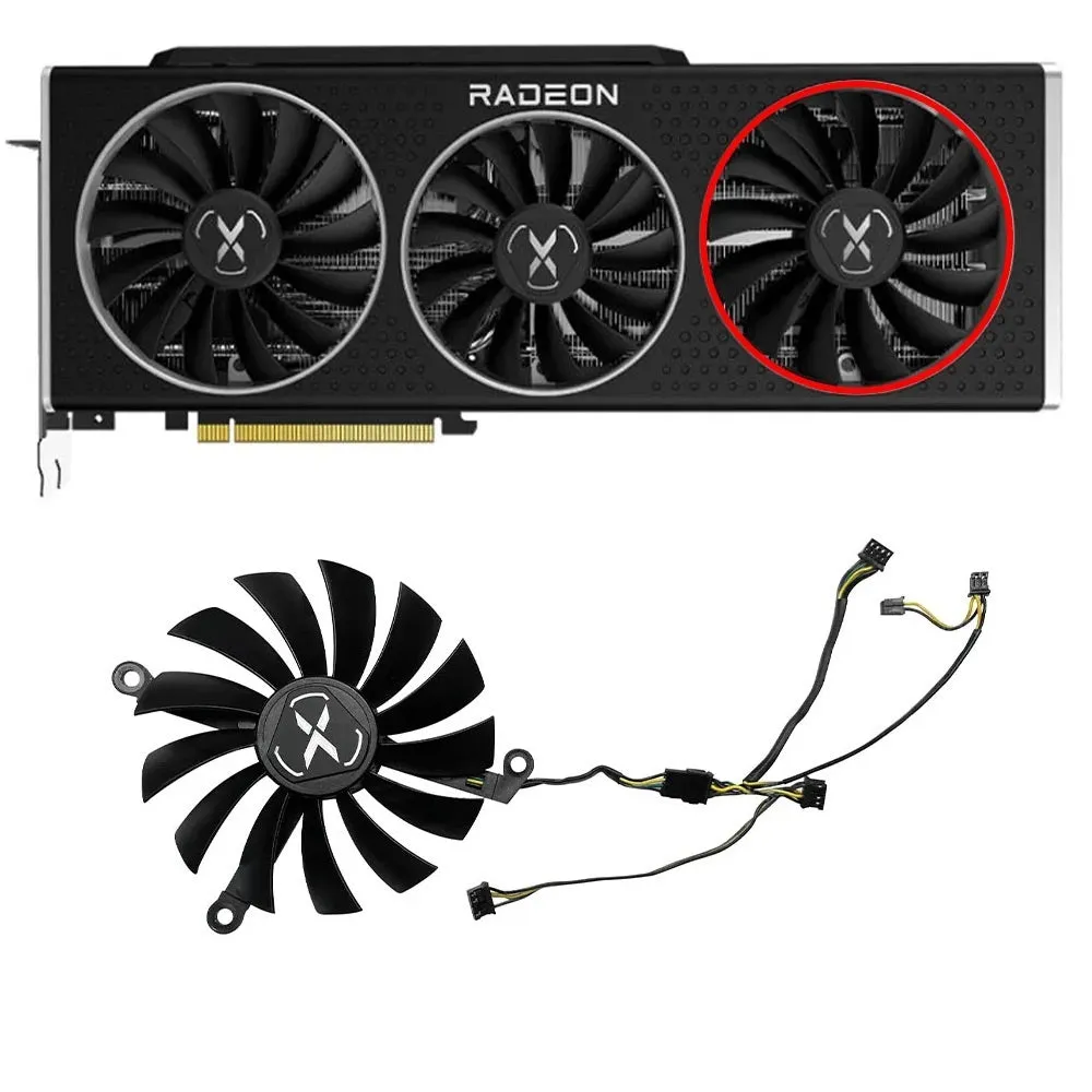 XFX Speedster SWFT 319 RX 6800, 6800XT Core Gaming Fan Replacement