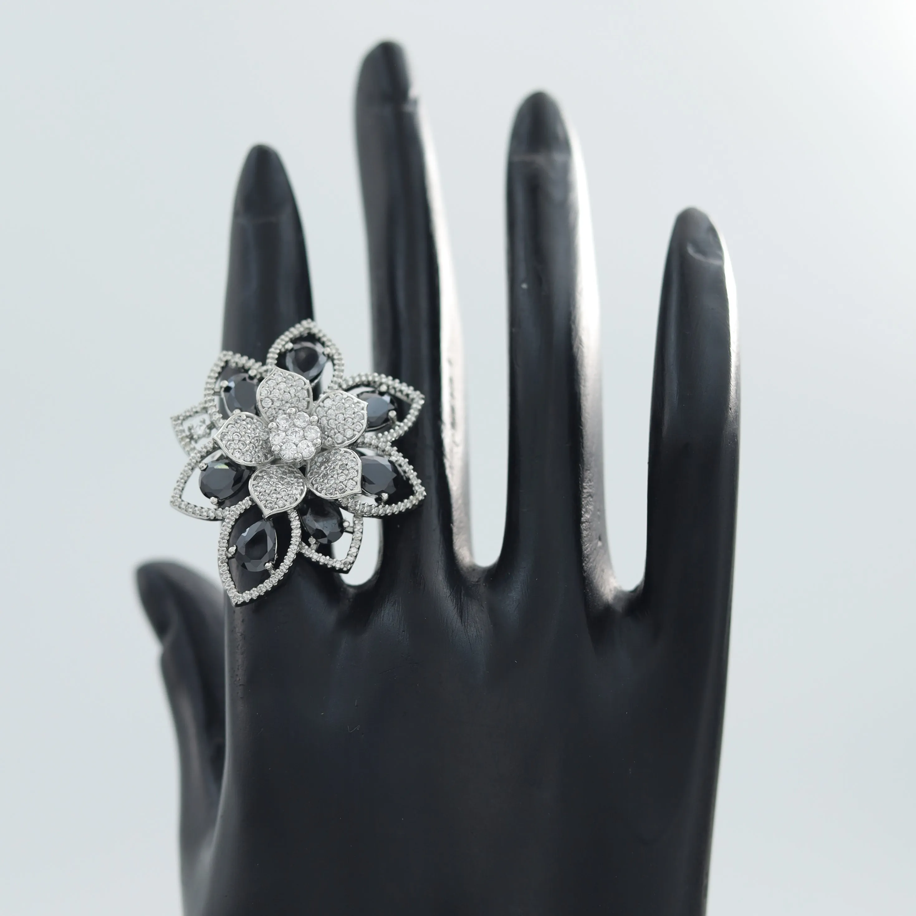 Zircon/AD Adjustable Ring 4090-69